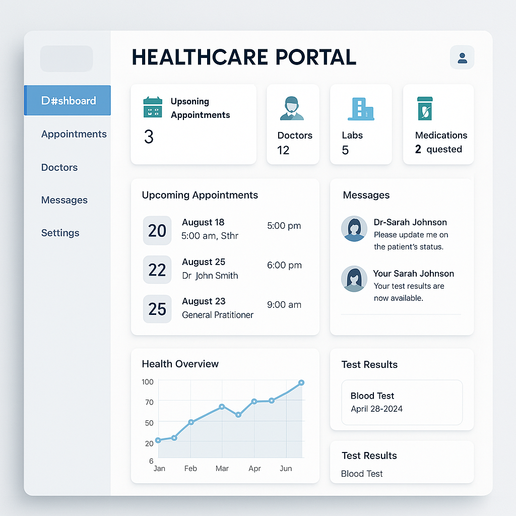 Healthcare Portal - Web Application