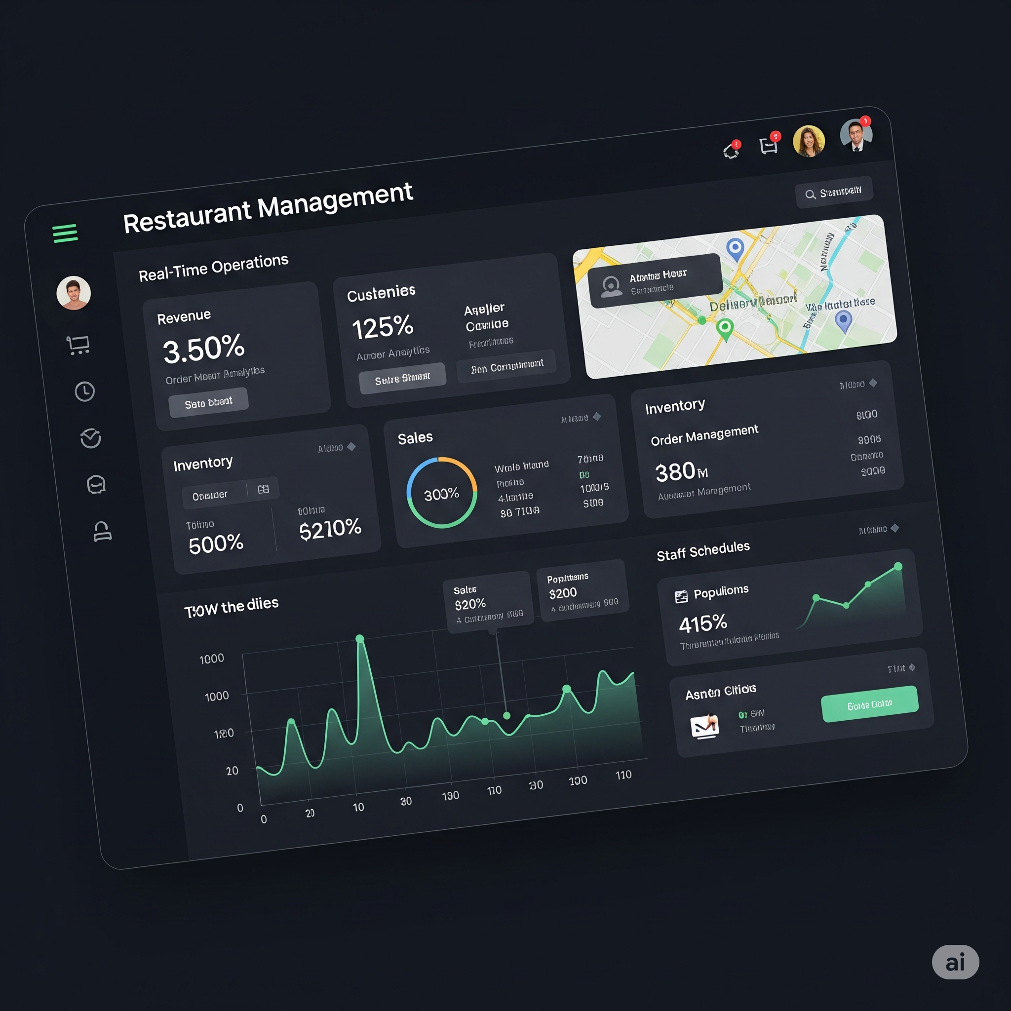 Restaurant Management - Custom Software